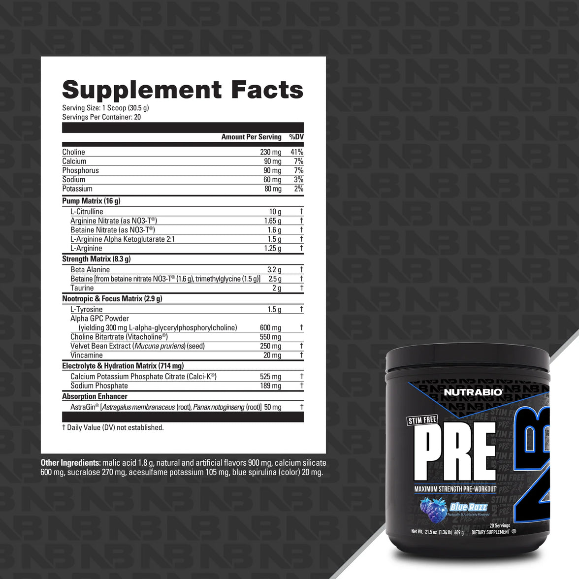 PRE-Workout Stim Free