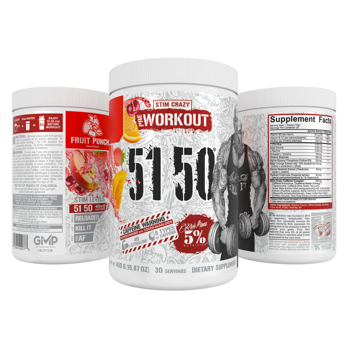 5150 High-Stim Pre-Workout