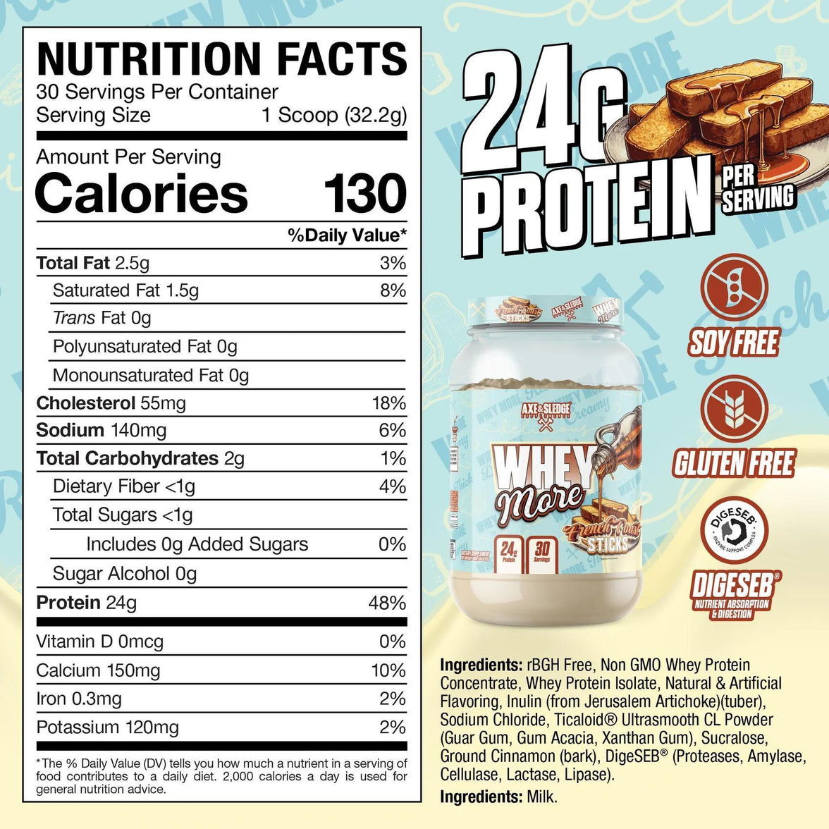 Axe & Sledge Whey More