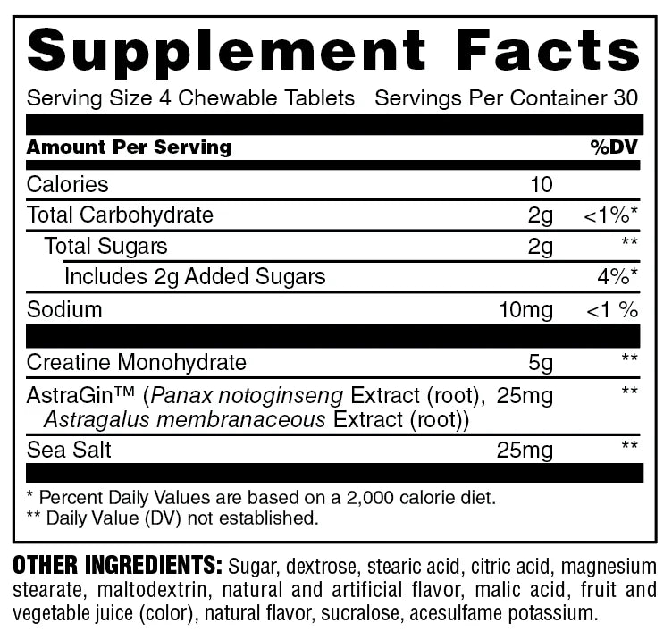 Creatine Chews