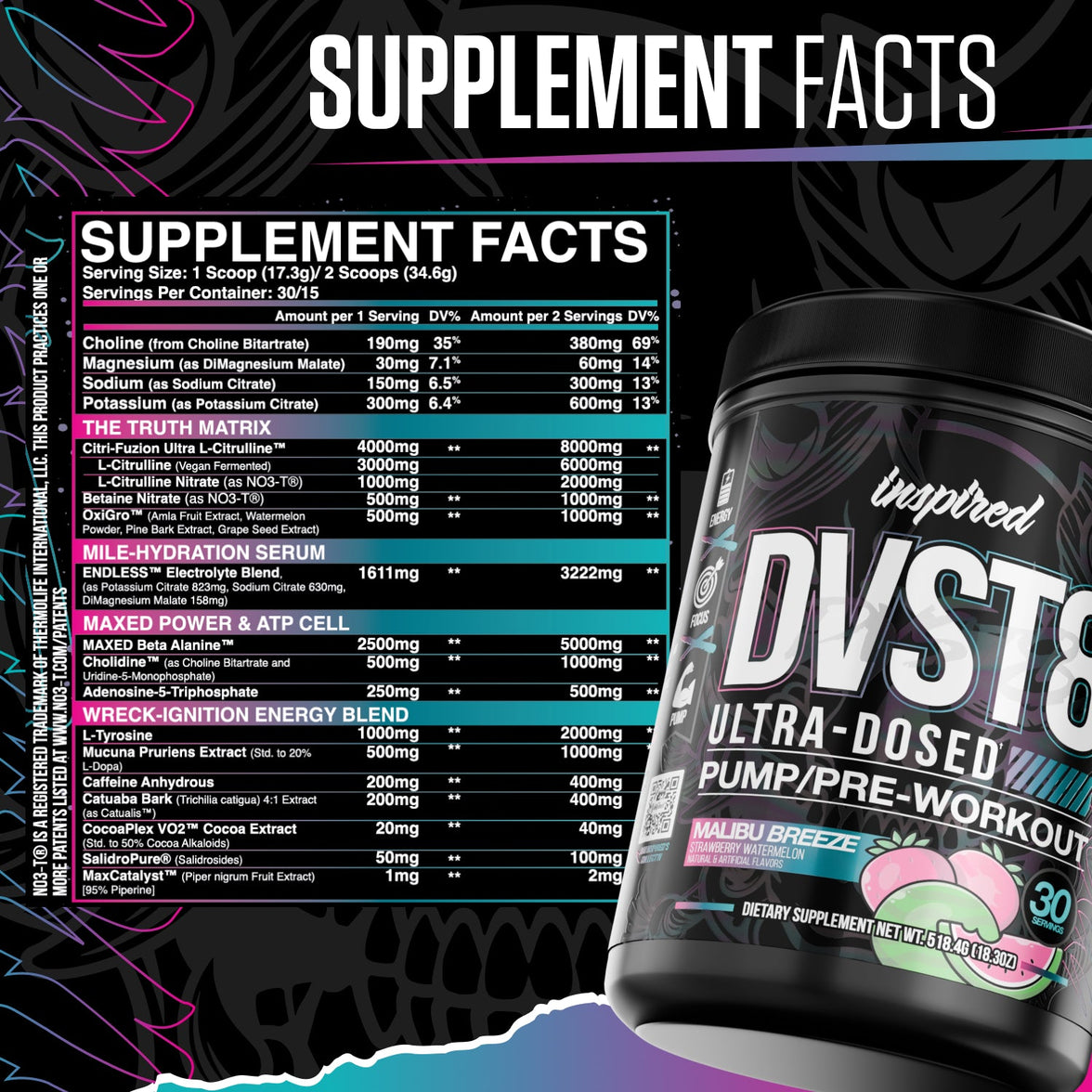 DVST8 Pump/Pre-Workout
