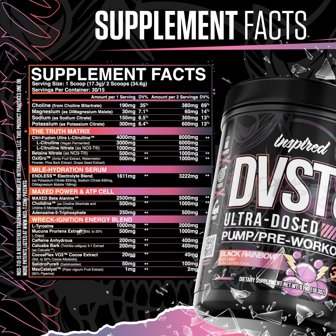 DVST8 Pump/Pre-Workout