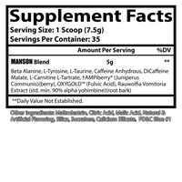 Manson Pre-Workout