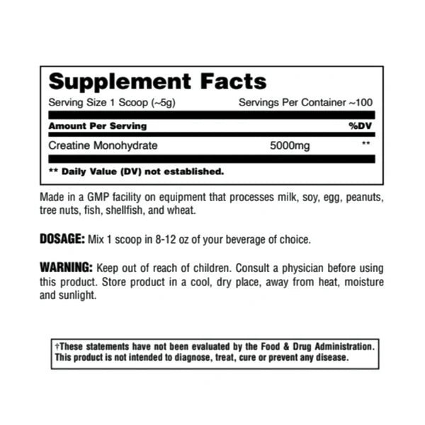 Micronized Creatine