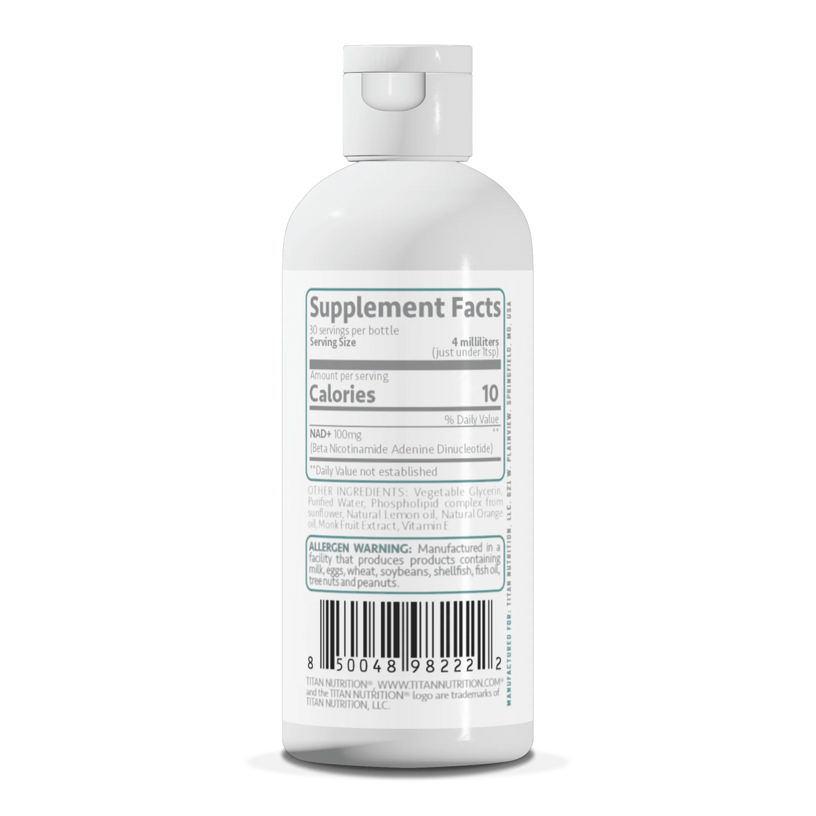 Liposomal NAD+