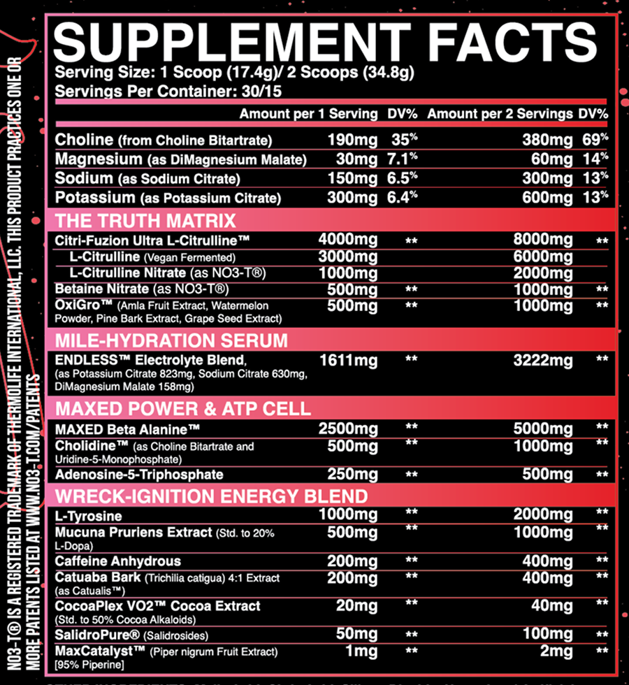 DVST8 Pump/Pre-Workout