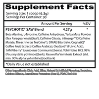Psychotic SAW Pre-Workout