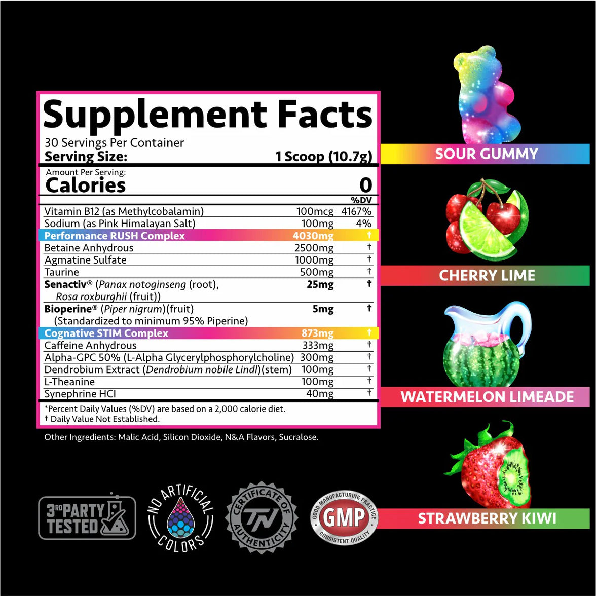 STIM-RUSH Pre-Workout