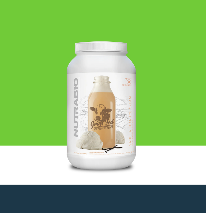 Grass Fed Whey Protein Isolate Powder