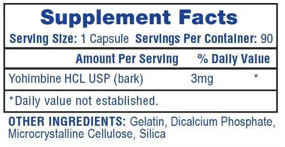 Hi-Tech Yohimbine HCl