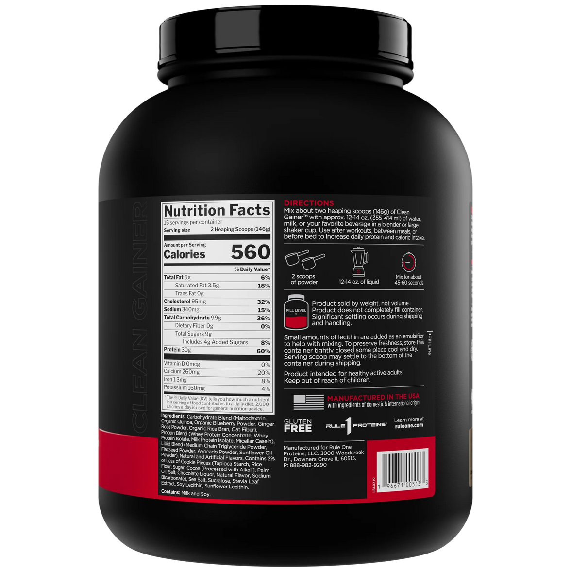 Clean Gainer