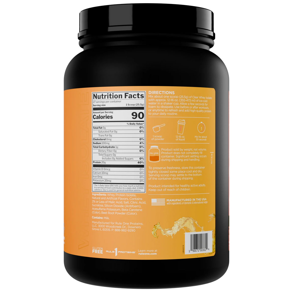 Clear Whey Isolate