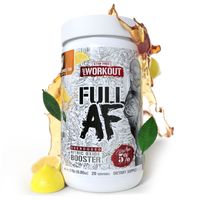 '5% Nutrition' supplement container labeled 'Full AF' on a white background